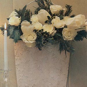 Southern Living At Home - Pressed Tin Flower Bucket (Bucket Only - No Flowers)